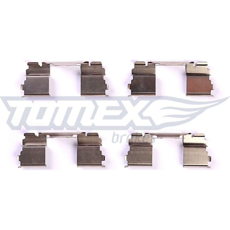 TOMEX brakes Zubehörsatz, Scheibenbremsbelag TX 43-50 TOMEX brakes Zubehörsatz, Scheibenbremsbelag TX 43-50