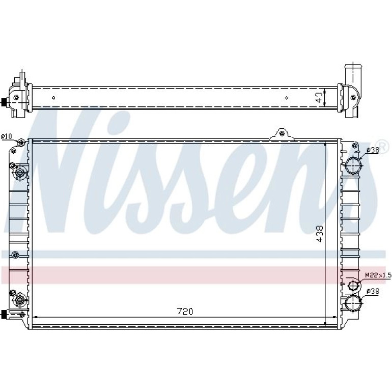 Wasserkühler PKW 60239 Wasserkühler PKW 60239