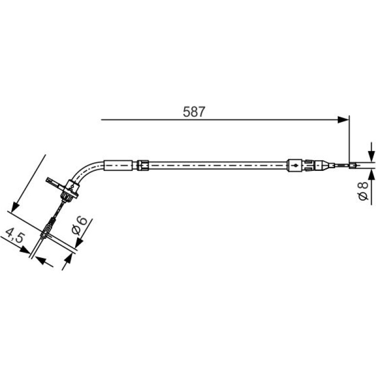 Handbremsseil li 1987477224 Handbremsseil li 1987477224