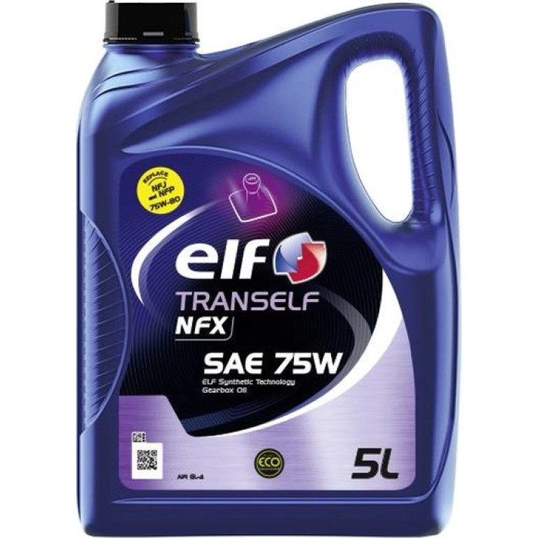 Elf Tranself NFX SAE 75W Schaltgetriebeöl 5 Liter 223530
