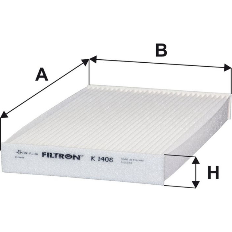 FILTRON Filter, Innenraumluft K 1408 FILTRON Filter, Innenraumluft K 1408