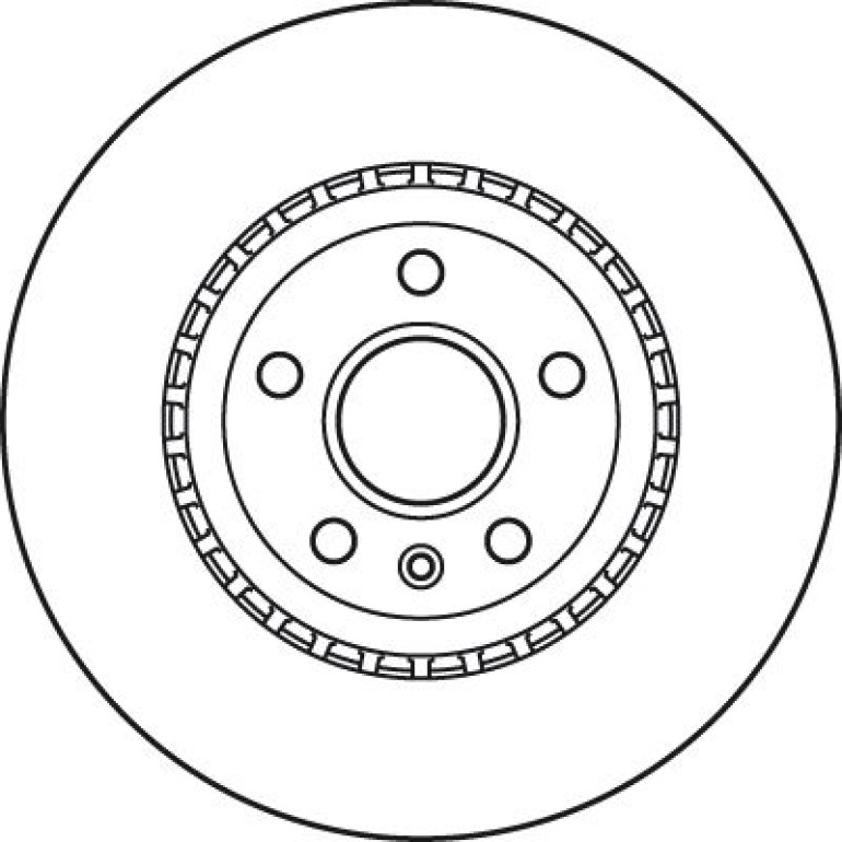 10 481 053 Bremsscheibe VA DF6113S 10 481 053 Bremsscheibe VA DF6113S