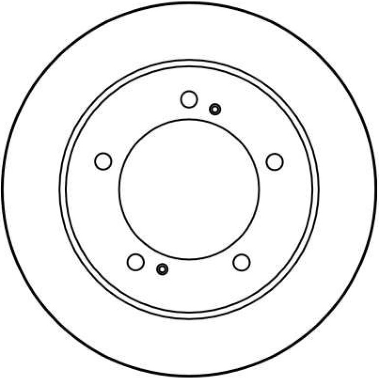 Bremsscheibe Suzuki P.Samurai/Sierra/Sj 1.0-1.3 4X4 81-04 DF1953 Bremsscheibe Suzuki P.Samurai/Sierra/Sj 1.0-1.3 4X4 81-04 DF1953