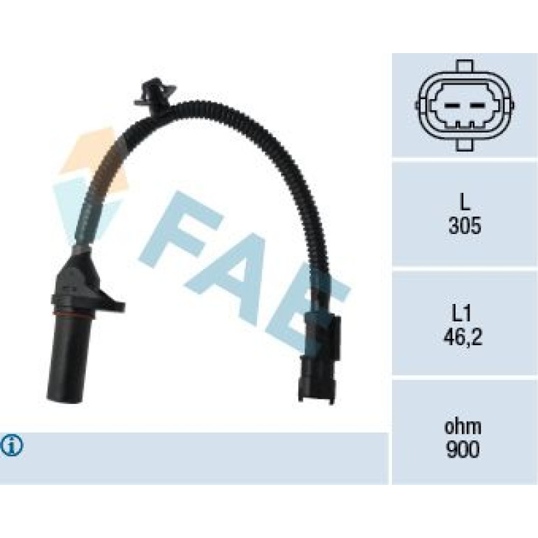FAE Impulsgeber, Kurbelwelle 79334 FAE Impulsgeber, Kurbelwelle 79334