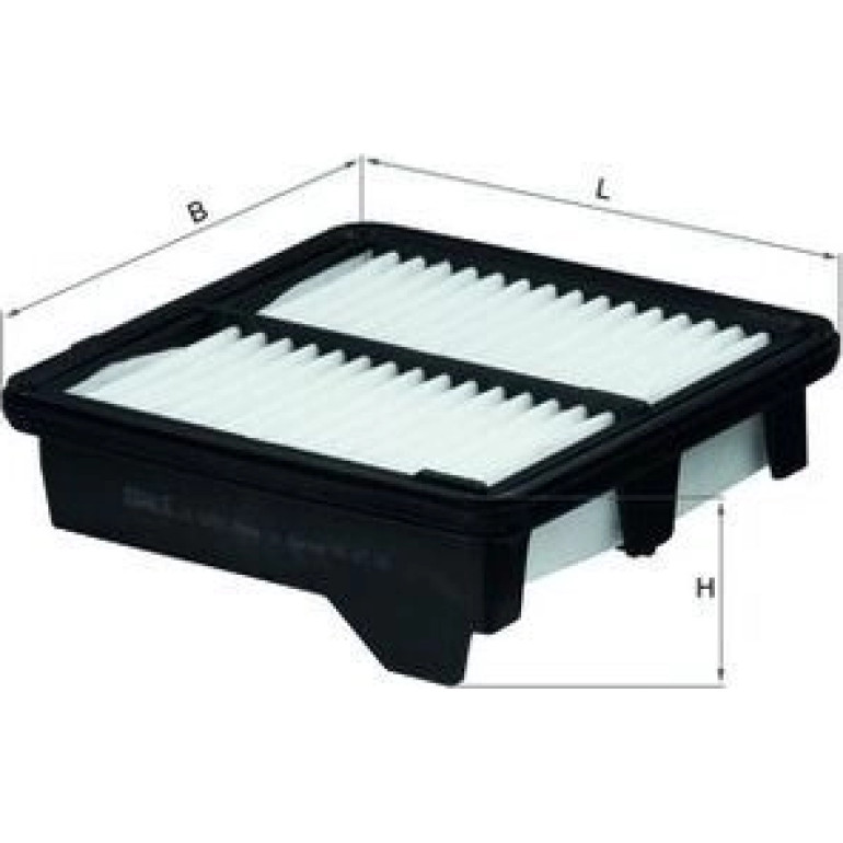 MAHLE Luftfilter LX 2693 MAHLE Luftfilter LX 2693