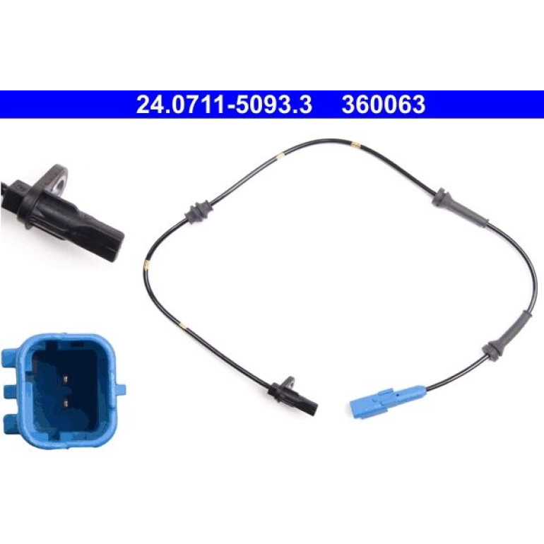 ATE ABS Sensor 24.0711-5093.3 ATE ABS Sensor 24.0711-5093.3