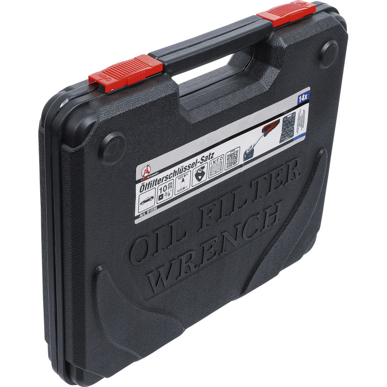 BGS Ölfilterschlüssel-Satz Antrieb Innenvierkant 10 mm (3/8 ) 14-tlg 91036 BGS Ölfilterschlüssel-Satz Antrieb Innenvierkant 10 mm (3/8 ) 14-tlg 91036