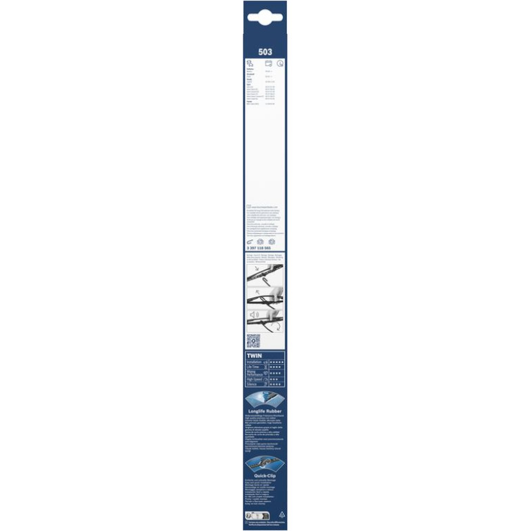 Bosch Scheibenwischer 503 3397118565 Bosch Scheibenwischer 503 3397118565