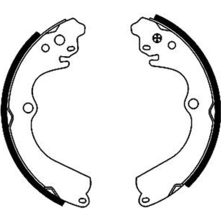 Bremsbacken Subaru Impreza 92-00/Forester 91045901 Bremsbacken Subaru Impreza 92-00/Forester 91045901