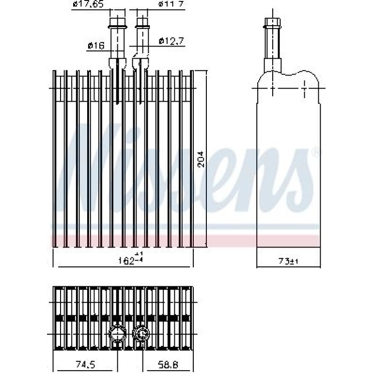 Verdampfer PKW 92378 Verdampfer PKW 92378