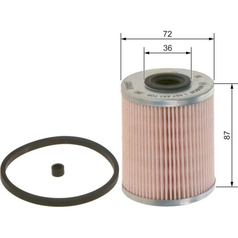 Kraftstofffilter 1457431705 Kraftstofffilter 1457431705