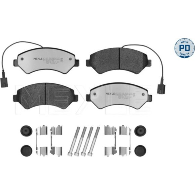 Bremsbelagsatz Fiat P. Ducato 06- Adowno— 1600Kg 025 244 6619-1/PD Bremsbelagsatz Fiat P. Ducato 06- Adowno— 1600Kg 025 244 6619-1/PD