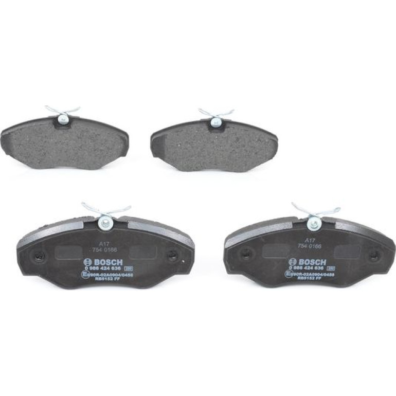 Bosch Bremsbelagsatz 0 986 424 636 Bosch Bremsbelagsatz 0 986 424 636