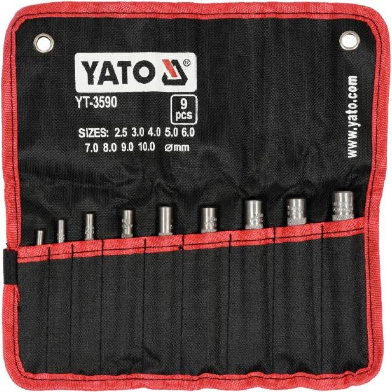 Lederlochset 9-Tlg YT-3590 Lederlochset 9-Tlg YT-3590