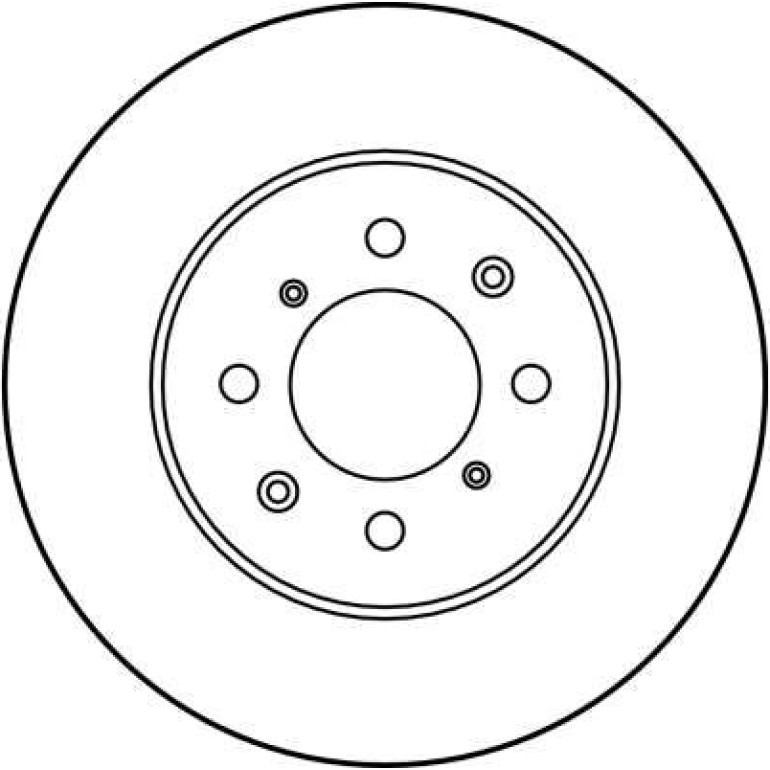 Bremsscheibe Honda P. Civic 94- Uk/Jp/Crx/Jazz/City 08-/Rover 200/400/25/45 262Mm Höhe. 44,6 Mm DF3021