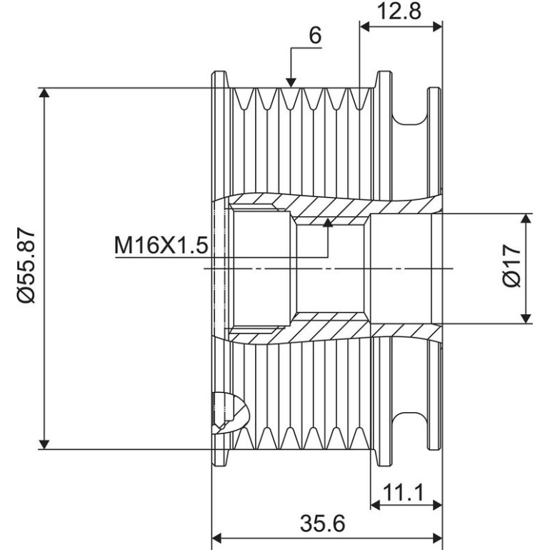 Generatorfreilauf 588032 Generatorfreilauf 588032