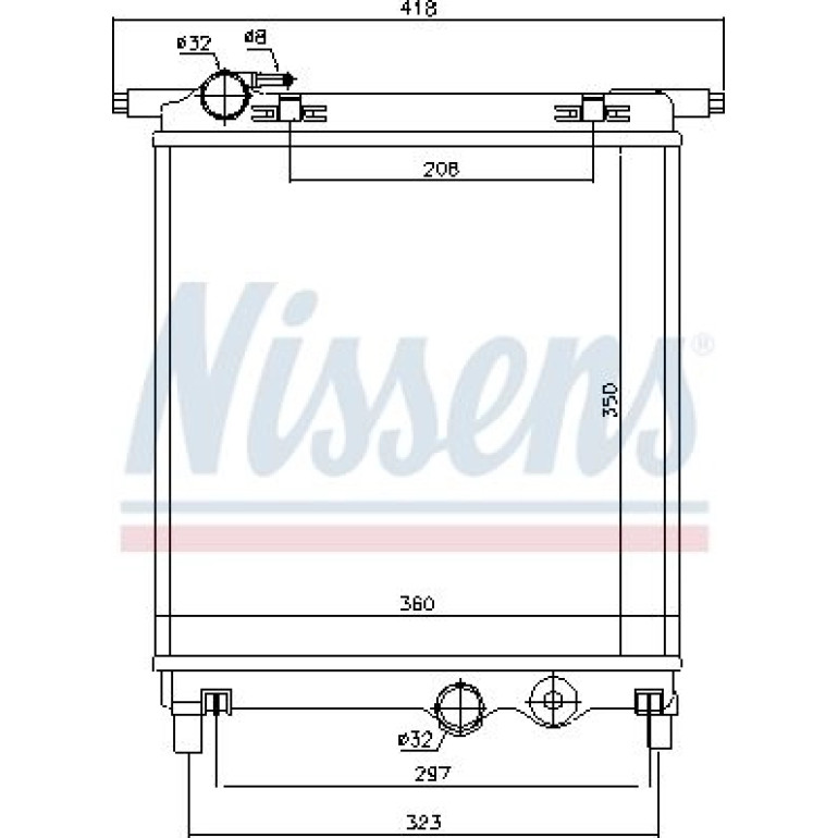 Wasserkühler PKW 65300 Wasserkühler PKW 65300