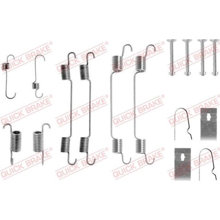 391-0722 Montagesatz f.Bremsbacken 105-0722 391-0722 Montagesatz f.Bremsbacken 105-0722