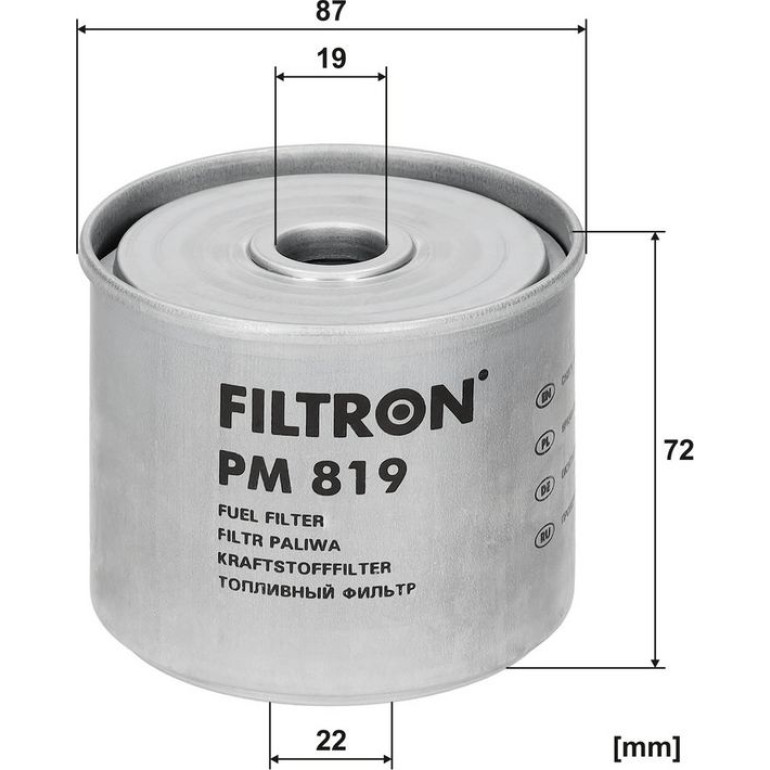 FILTRON Kraftstofffilter PM 819 FILTRON Kraftstofffilter PM 819