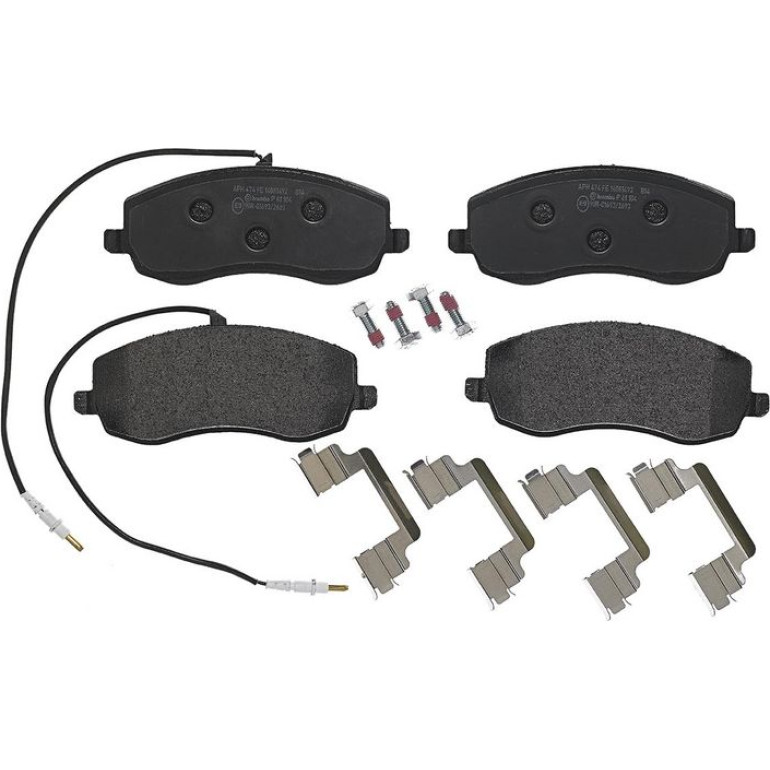 BREMBO Bremsklötze VA P 61 104 BREMBO Bremsklötze VA P 61 104