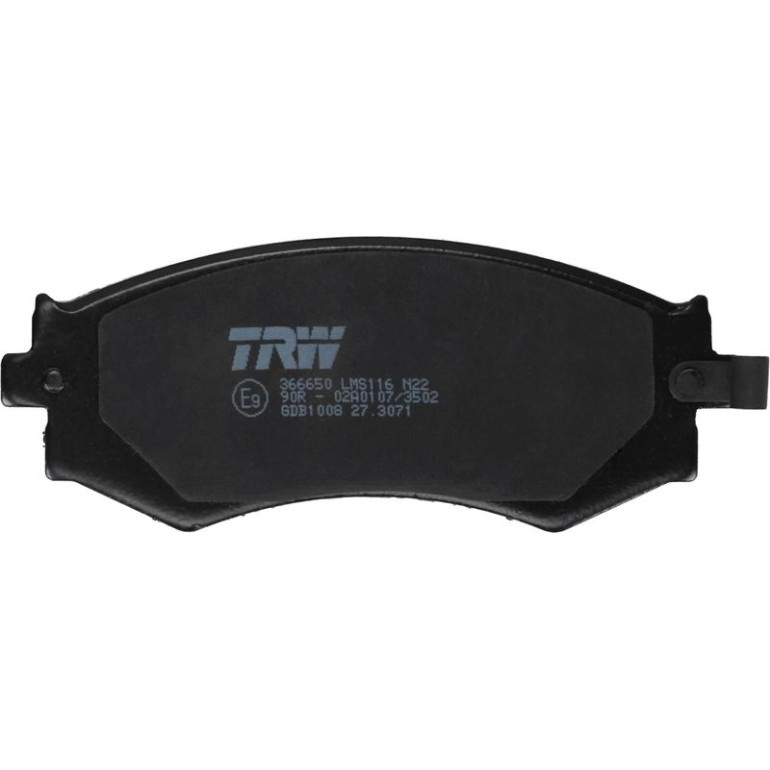 TRW Bremsbeläge GDB1008