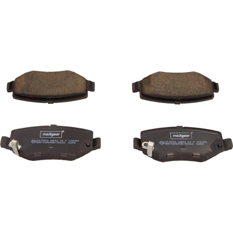 Bremsbelagsatz Jeep T. Wrangler/Cherokee 07 19-2993 Bremsbelagsatz Jeep T. Wrangler/Cherokee 07 19-2993