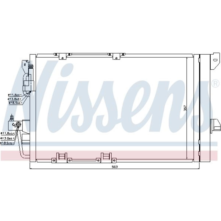 Kondensator PKW 94650 Kondensator PKW 94650
