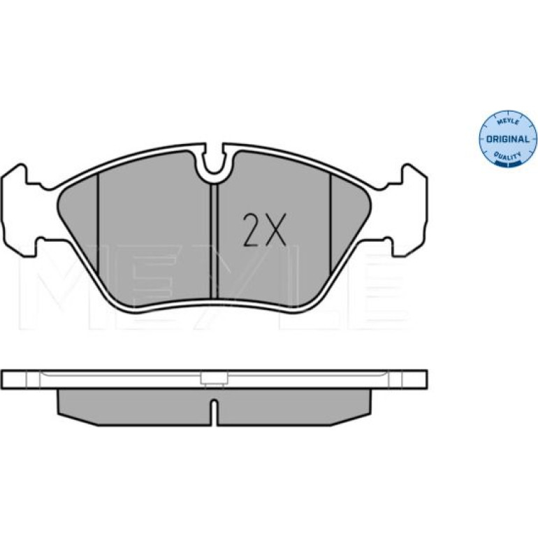 Bremsbelagsatz Bmw S. E28 81-87/E30 M3 86-92 025 206 2919 Bremsbelagsatz Bmw S. E28 81-87/E30 M3 86-92 025 206 2919