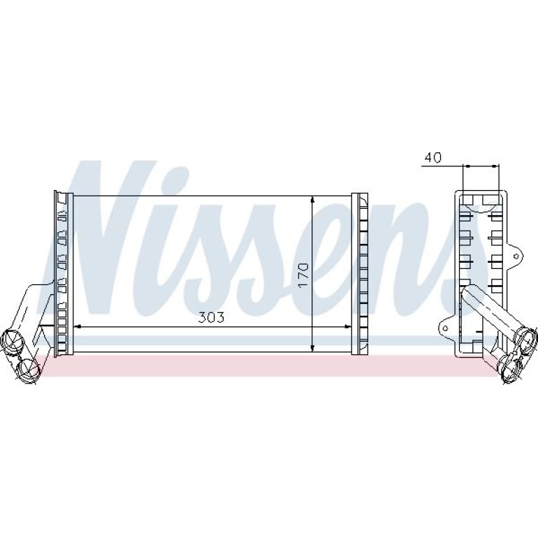 Heizkühler PKW 71149 Heizkühler PKW 71149