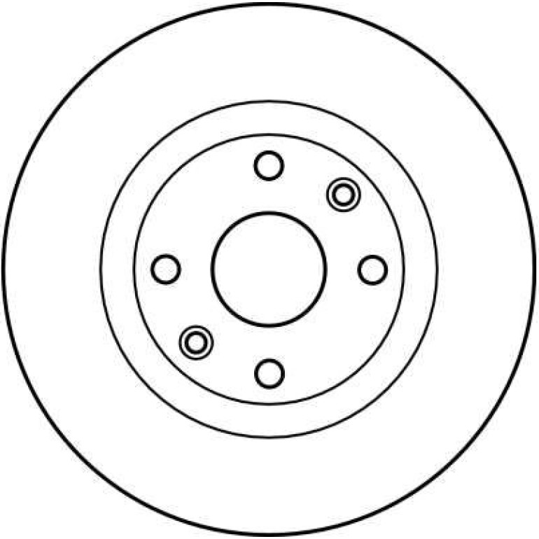 Bremsscheibe Renault P. Kangoo DF2586 Bremsscheibe Renault P. Kangoo DF2586