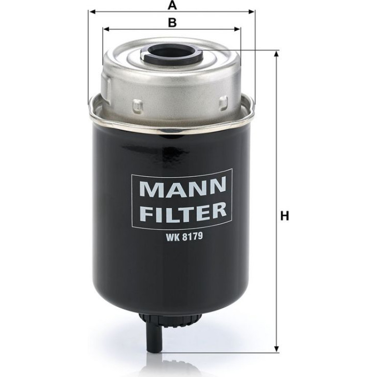Mann & Hummel Kraftstofffilter LKW WK 8179 Mann & Hummel Kraftstofffilter LKW WK 8179