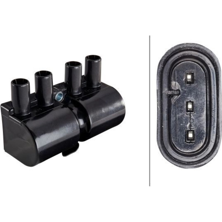 HELLA Zündspule 5DA 358 057-031 HELLA Zündspule 5DA 358 057-031