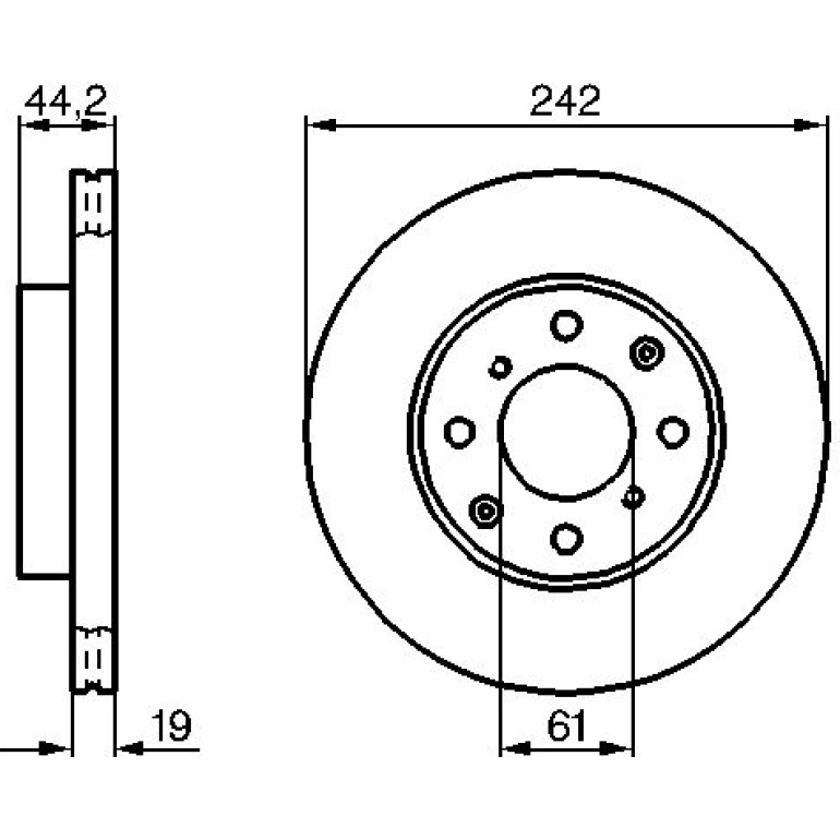 Bremsscheibe VA 0 986 478 503 Bremsscheibe VA 0 986 478 503