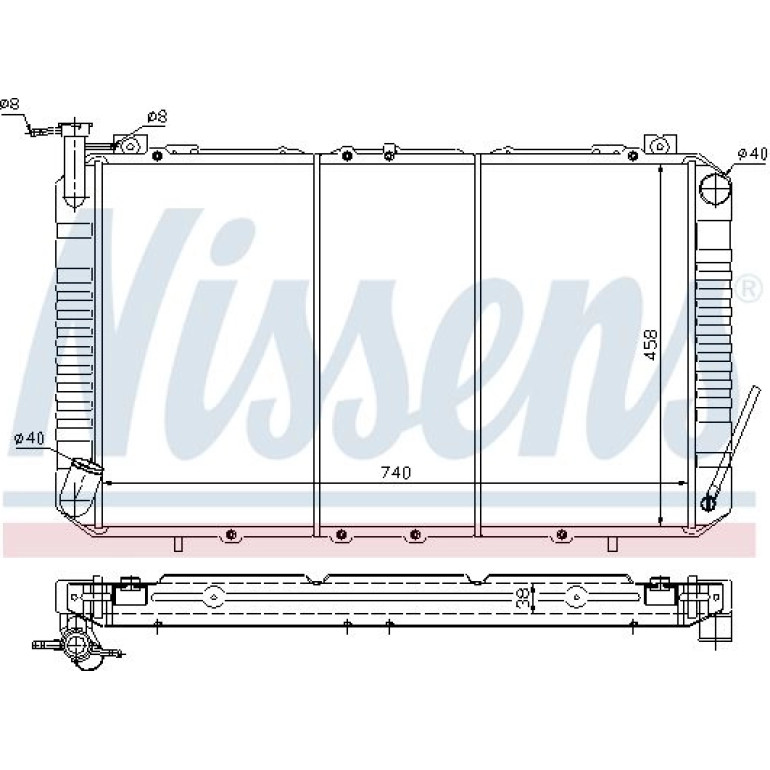 Wasserkühler PKW 67327 Wasserkühler PKW 67327