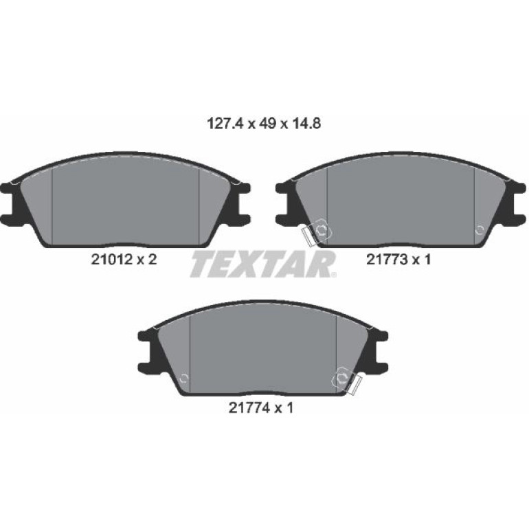 Bremsbelagsatz Hyundai P. Accent 94-05/Getz 02-09/Pony 2101202 Bremsbelagsatz Hyundai P. Accent 94-05/Getz 02-09/Pony 2101202