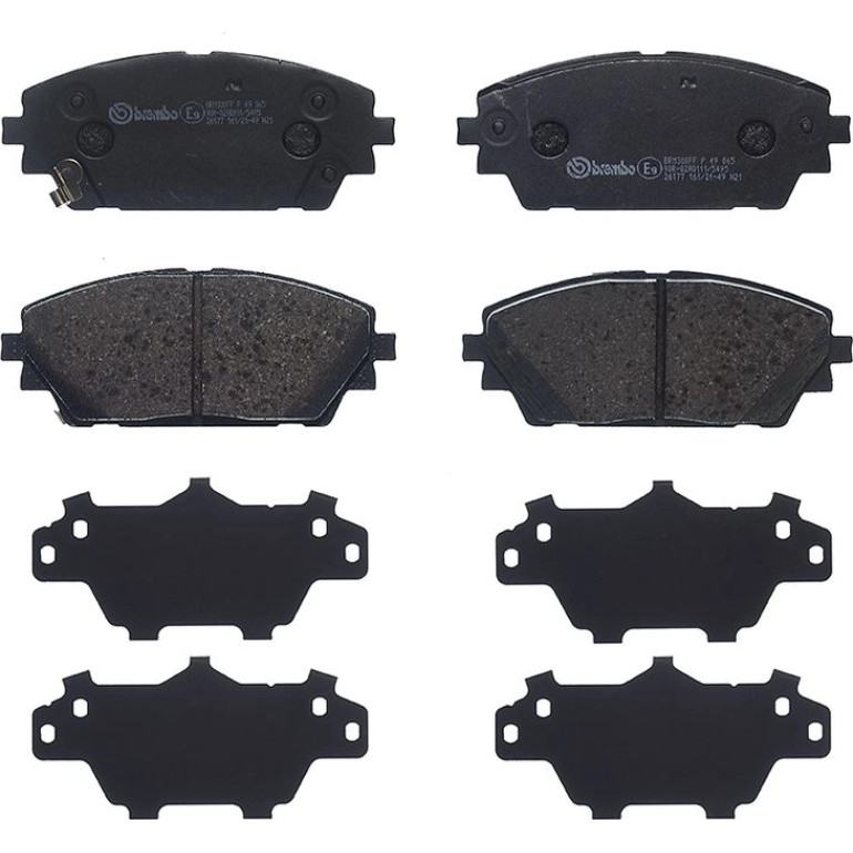 BREMBO Bremsklötze VA P 49 065 BREMBO Bremsklötze VA P 49 065