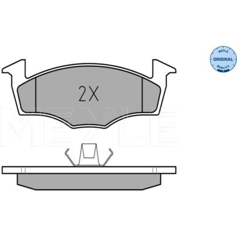 Bremsbelagsatz Vw P. Polo 01- Mit Sensor 025 218 6817/W Bremsbelagsatz Vw P. Polo 01- Mit Sensor 025 218 6817/W