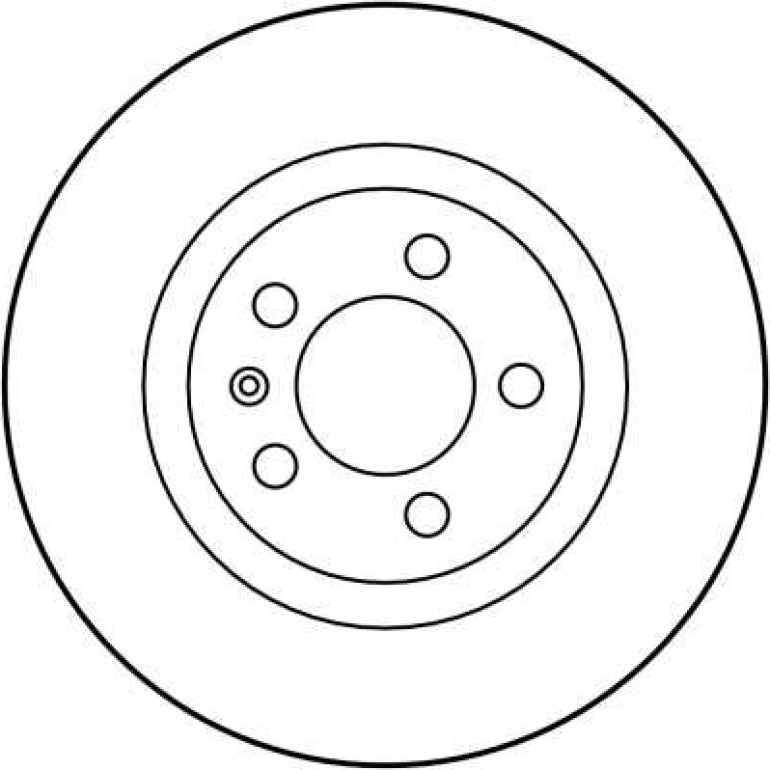 Bremsscheibe Vw P. Golf 4/A3 DF2804