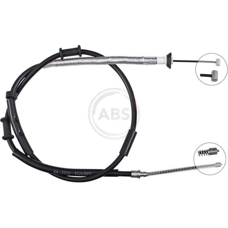 A.B.S. Handbremsseil Seilzug Festellbremse K19977 A.B.S. Handbremsseil Seilzug Festellbremse K19977