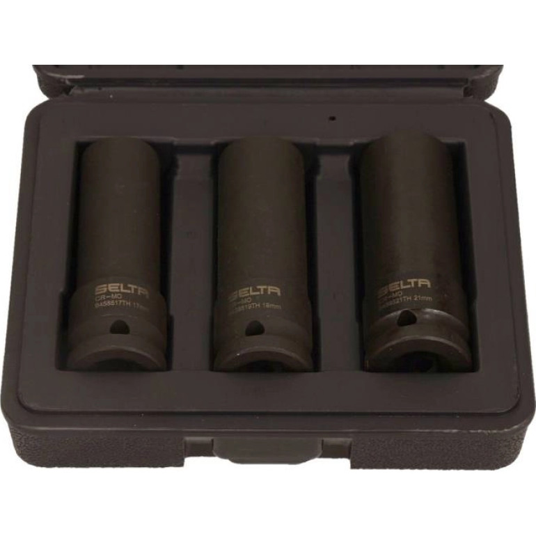 Satz D NnwäNdige SteckschlsseleinsäTze Fr RäDer, 1/2 17-19-21 mm / Selta SGT94503TH Satz D NnwäNdige SteckschlsseleinsäTze Fr RäDer, 1/2 17-19-21 mm / Selta SGT94503TH
