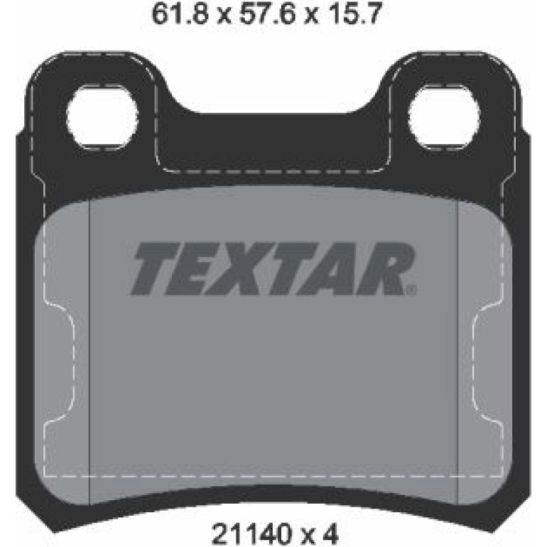 Bremsbelagsatz Opel T. Astra F Ko 2114001 Bremsbelagsatz Opel T. Astra F Ko 2114001