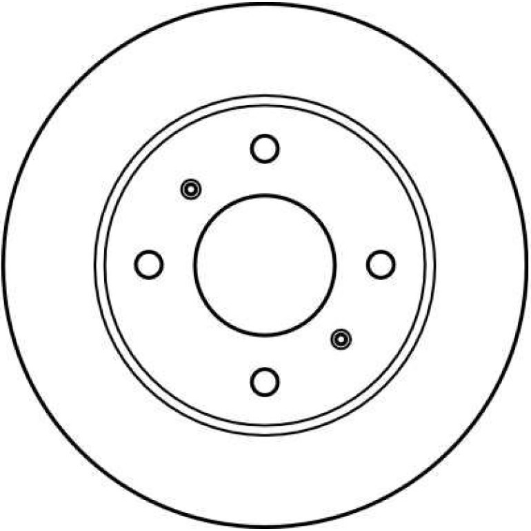 Bremsscheibe Nissan P. Primera DF2591 Bremsscheibe Nissan P. Primera DF2591