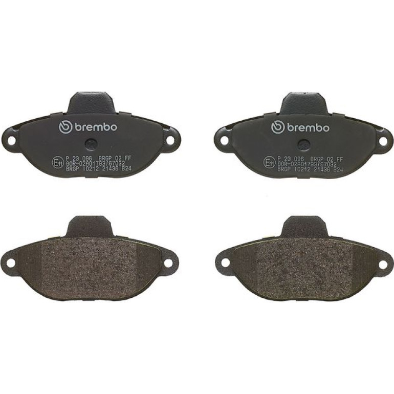 BREMBO Bremsklötze VA P 23 096 BREMBO Bremsklötze VA P 23 096
