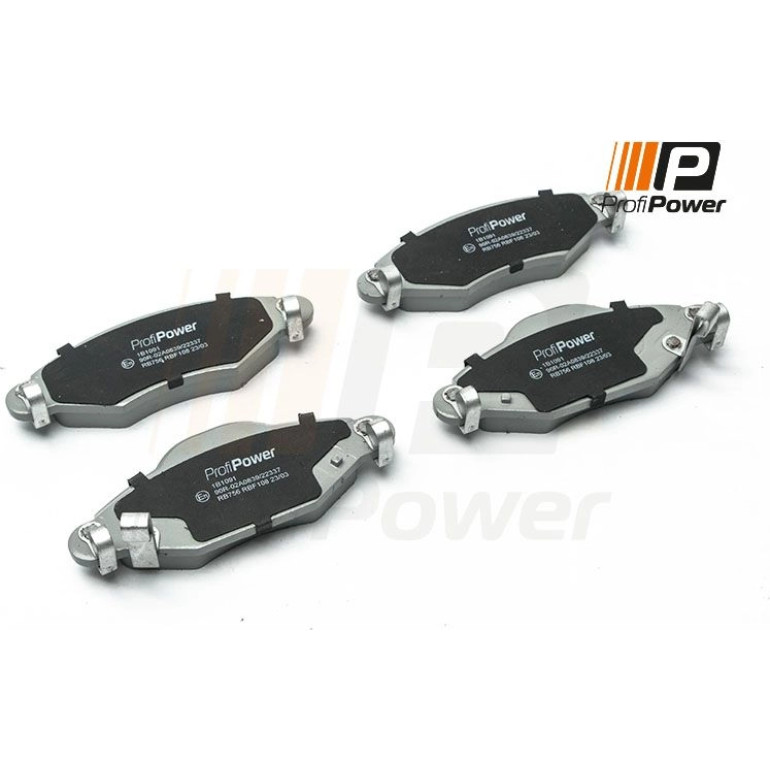 PROFIPOWER Bremsbelagsatz, Scheibenbremse 1B1091 PROFIPOWER Bremsbelagsatz, Scheibenbremse 1B1091