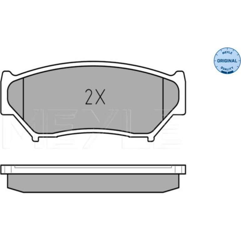 Bremsbelagsatz Suzuki P. Vitara 1.6 16V 91- Mit Sensor 025 219 0715/W Bremsbelagsatz Suzuki P. Vitara 1.6 16V 91- Mit Sensor 025 219 0715/W