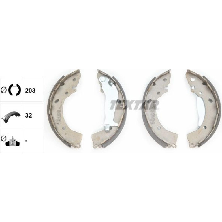 Bremsbacken Hyundai I20 08 91072600 Bremsbacken Hyundai I20 08 91072600