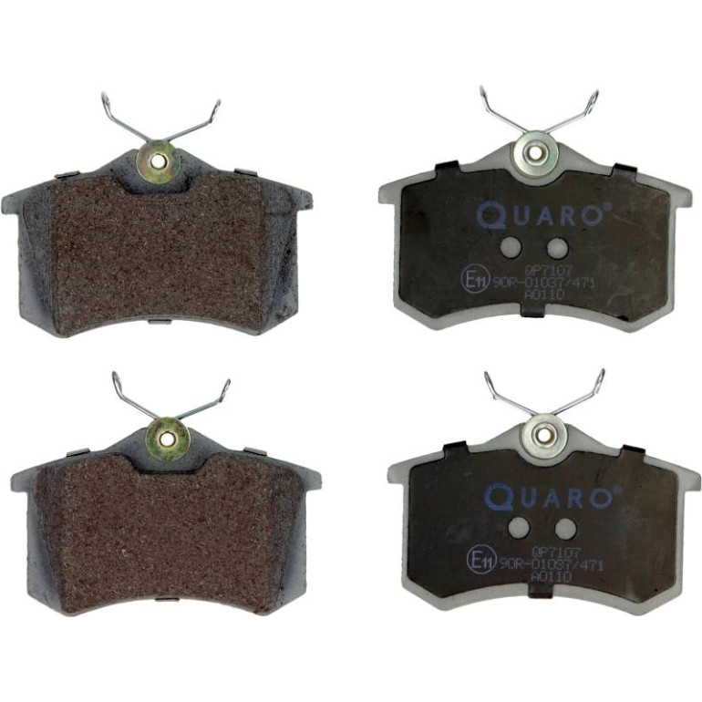 Bremsbelagsatz Vw T. Golf/Vento/Passat/Polo/A4/A6/Renault 88-05 Gr 15,2 Mm QP7107 Bremsbelagsatz Vw T. Golf/Vento/Passat/Polo/A4/A6/Renault 88-05 Gr 15,2 Mm QP7107