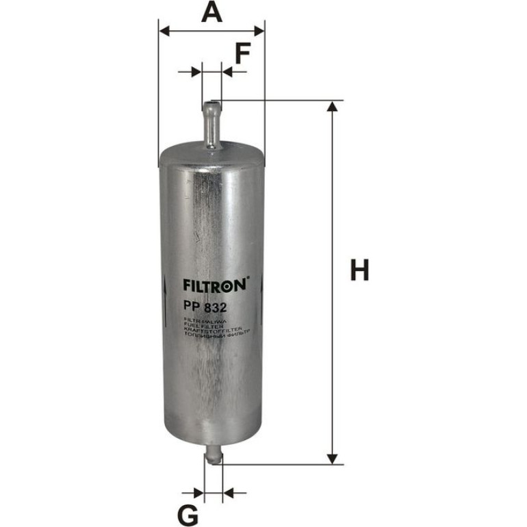 FILTRON Kraftstofffilter PP 832 FILTRON Kraftstofffilter PP 832