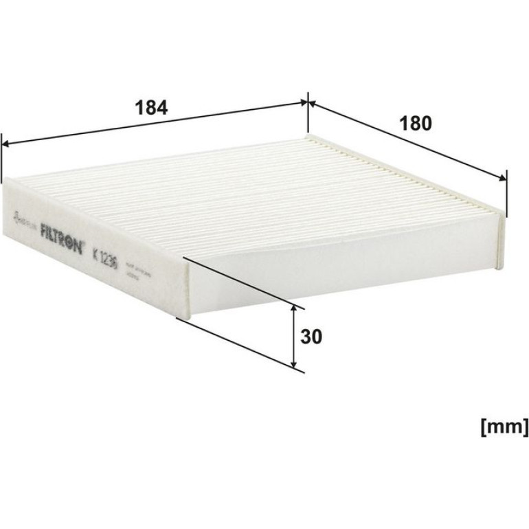 FILTRON Filter, Innenraumluft K 1236 FILTRON Filter, Innenraumluft K 1236