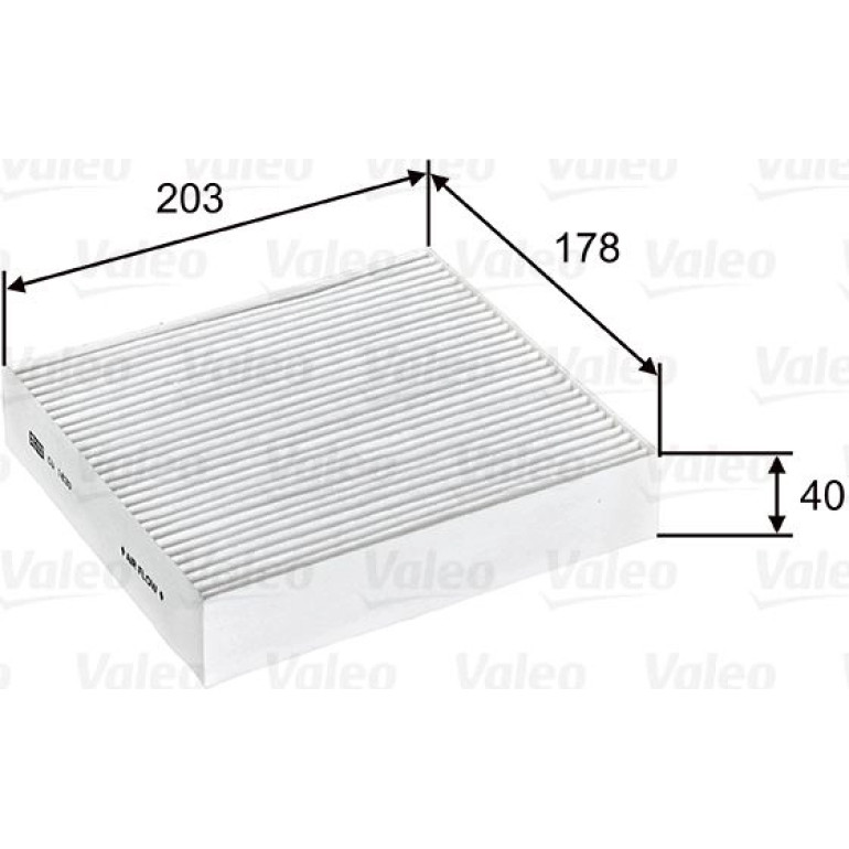 VALEO Innenraumfilter 715603 VALEO Innenraumfilter 715603